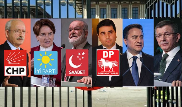 Muhalefet zirvesi toplanıyor: 6 partinin liderleri ilk kez bir araya gelecek