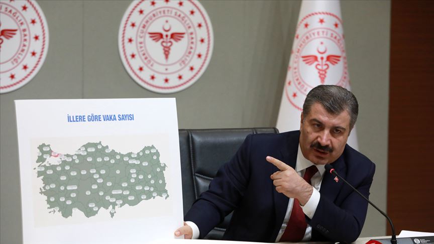Bakan Koca paylaştı: İşte en çok vaka görülen iller