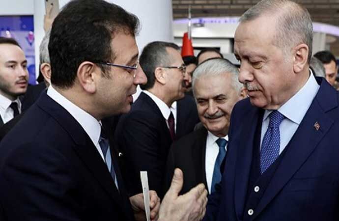 Cuma namazında İmamoğlu ile Erdoğan arasında ilginç diyalog: 40 ceviz kırdım, yedim