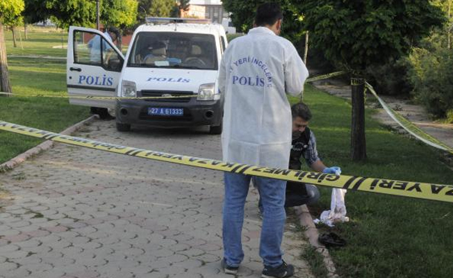 Gaziantep'teki parkta cenin bulundu