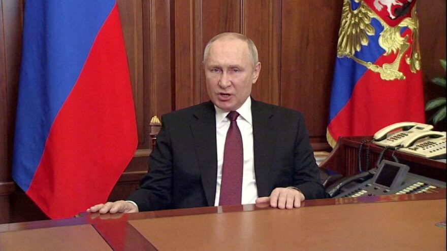 Putin, harekatı böyle duyurdu