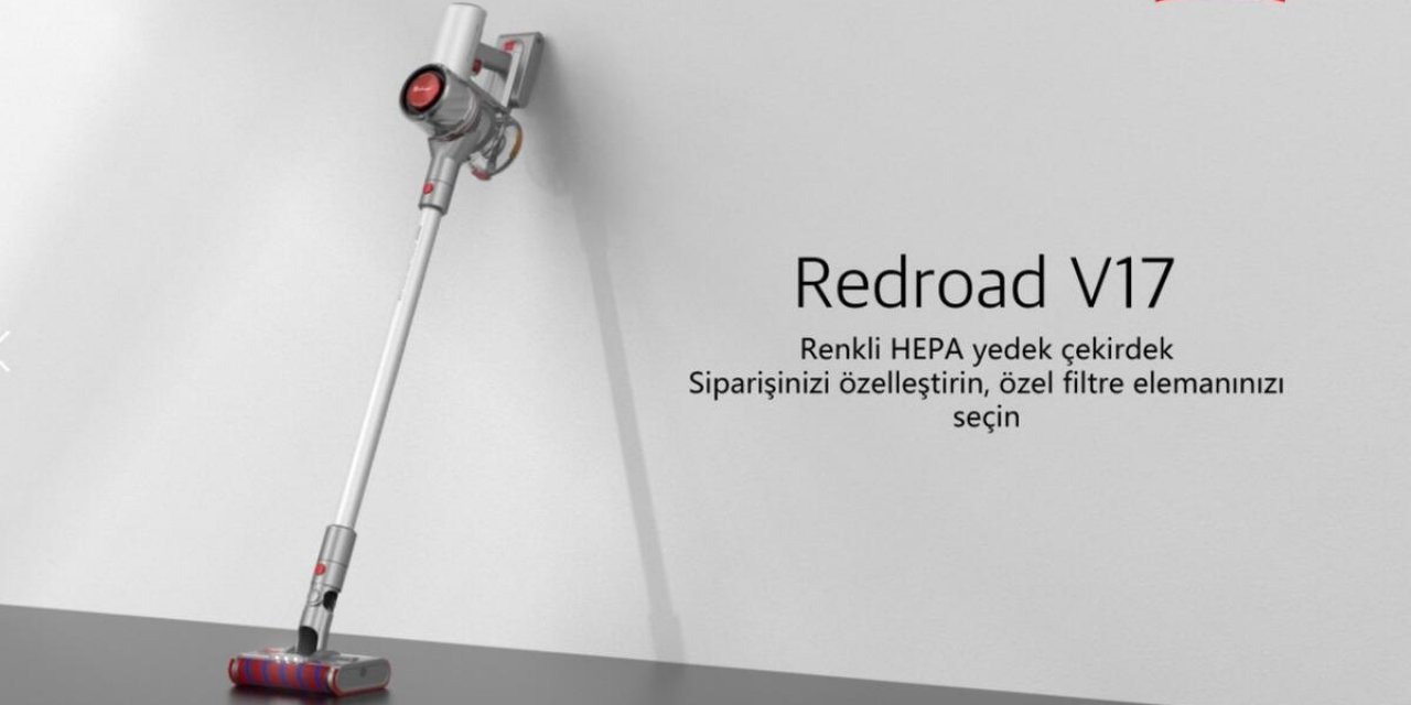Elektrikli süpürge Redroad V17 hakkında ayrıntılı inceleme