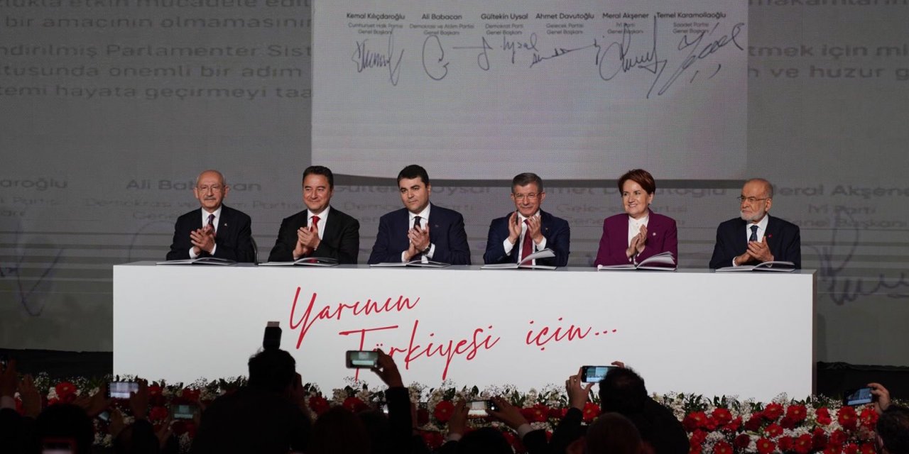 İşte altı liderin paylaştığı "Güçlendirilmiş Parlamenter Sistem" mutabakat metni!