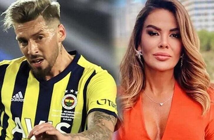 Fenerbahçeli Jose Sosa magazincilere fena yakalandı