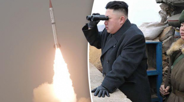 Kim Jong Un yine korku salıyor! Kuzey Kore yeni bir balistik füze ateşledi