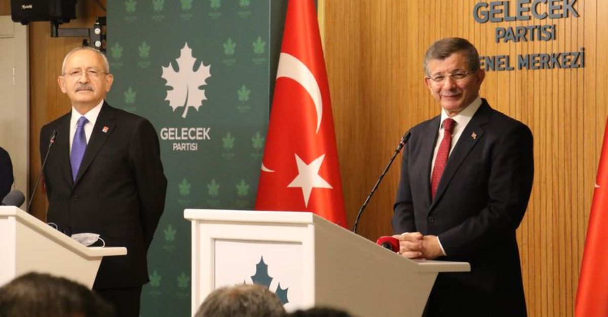 Gelecek Partisi'nden adaylık iddiası: Kılıçdaroğlu'nun Cumhurbaşkanı adayı Ahmet Davutoğlu