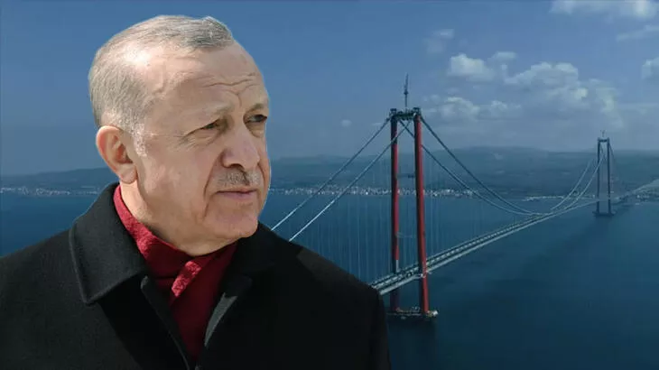 Erdoğan, 1915 Çanakkale Köprüsü'nün geçiş ücretini açıkladı
