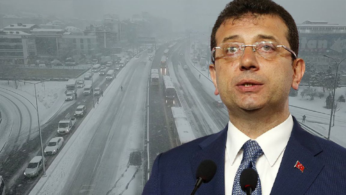 İBB Başkanı Ekrem İmamoğlu'ndan art arda kar uyarısı