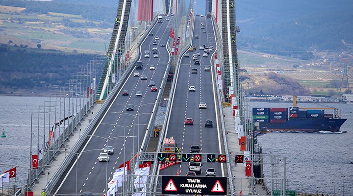 Dev vurgun yapıldığı iddia edildi! Bakanlık Çanakkale Köprüsü ile ilgili açıklama yaptı