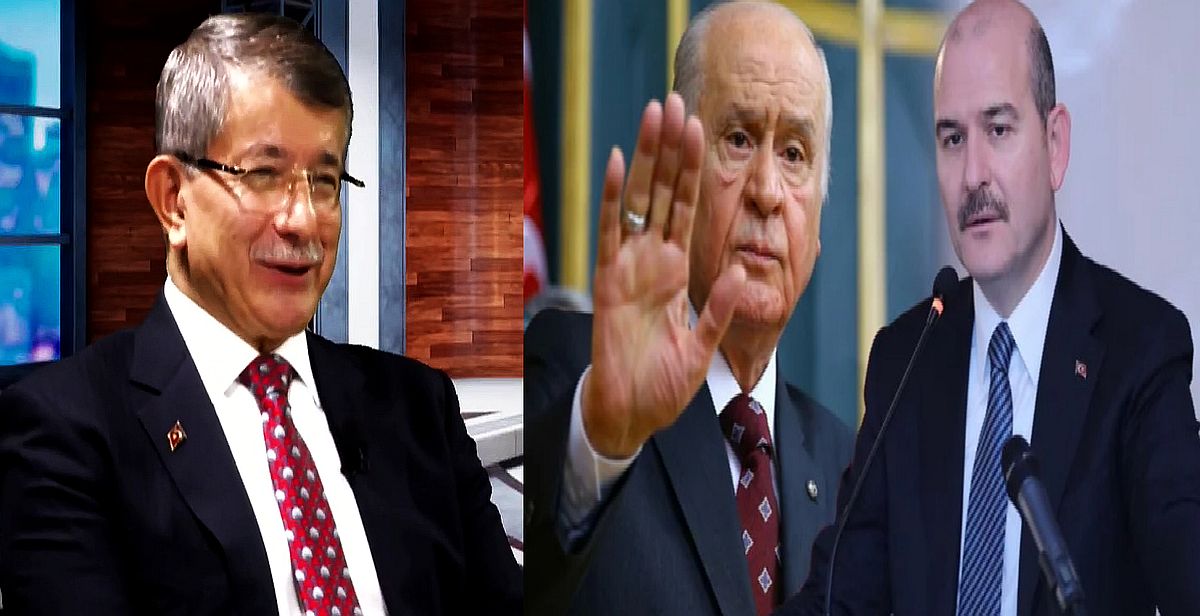 Davutoğlu’ndan çarpıcı Bahçeli ve Soylu iddiası