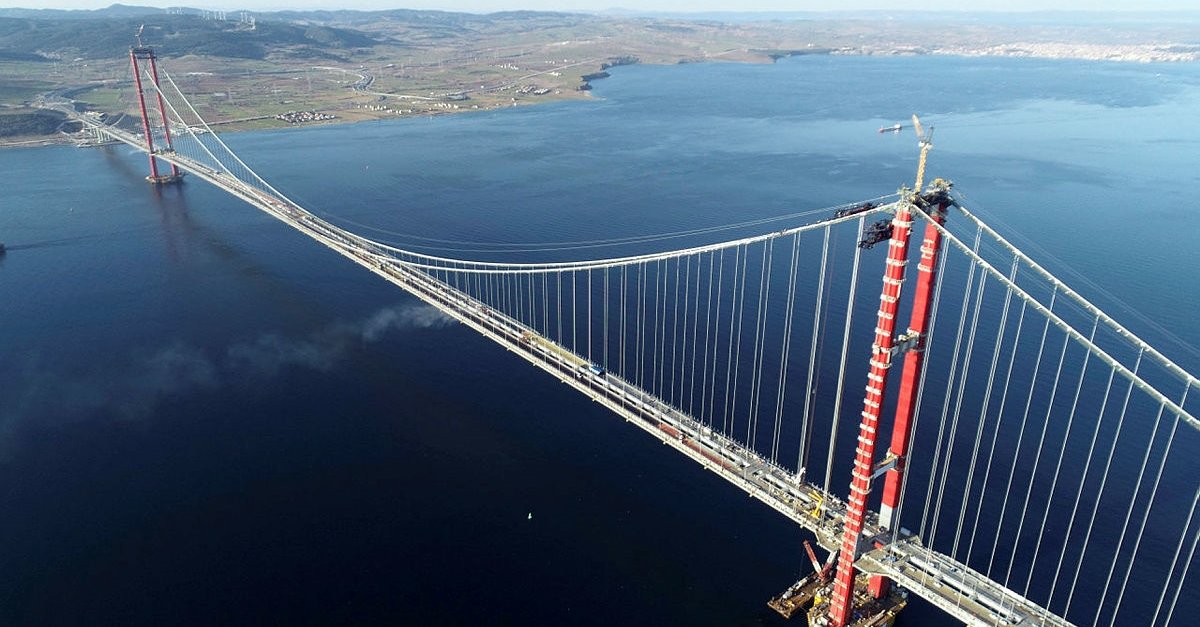 45 bin garanti edilmişti: Çanakkale Köprüsü'nden 6 bin araç geçti