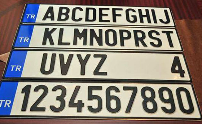 Standart dışı plakalar ağır kusur sayılacak