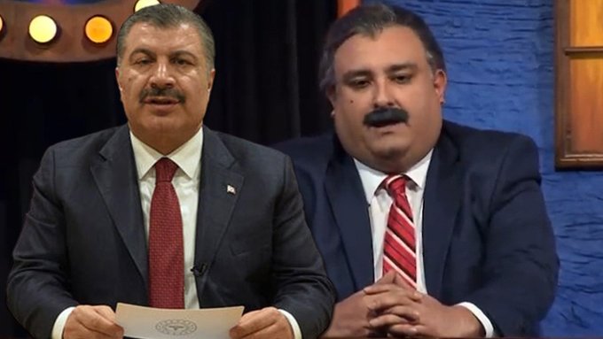 Güldür Güldür'de Fahrettin Koca skeci kırdı geçirdi
