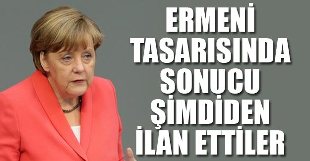 Alman basını: Ermeni Tasarısı oylamasında fire beklenmiyor