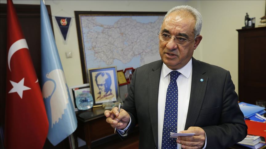 DSP Genel Başkanı Aksakal'dan SES’e: Size en yakışan logo ‘yolunmuş leş kargası’ olur