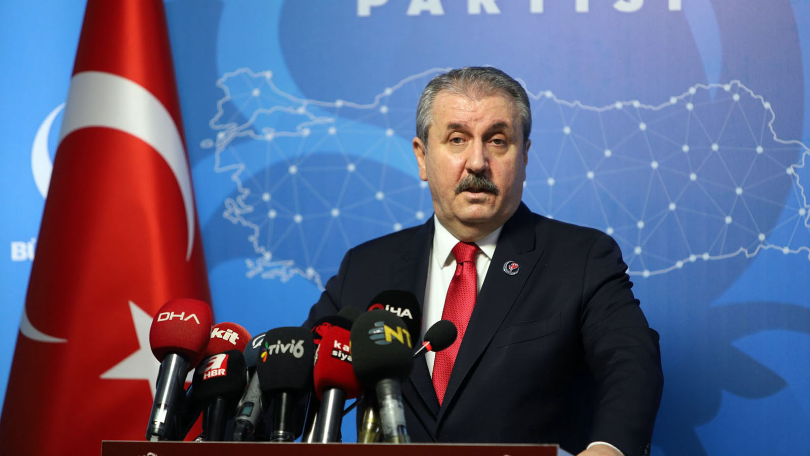 BBP Genel Başkanı Mustafa Destici'den 'HDP kapatılmalı' çıkışı
