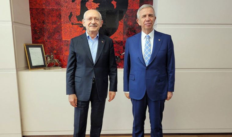 Mansur Yavaş, Akşener'in ardından Kılıçdaroğlu'nu ziyaret etti