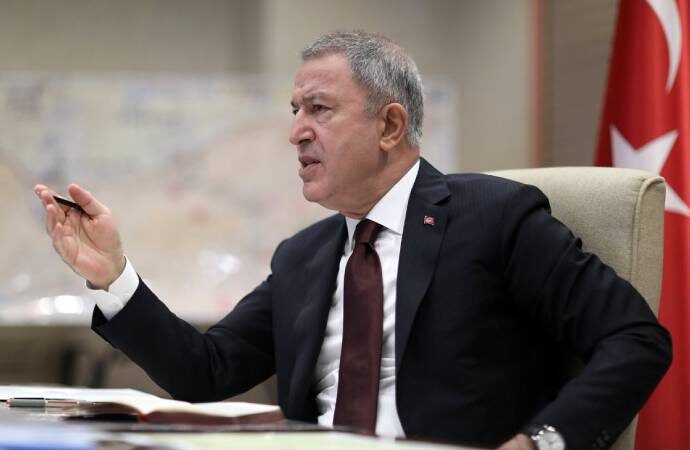 Bakan Akar'dan 'mayın' açıklaması: Elde kesin veri olmadan...