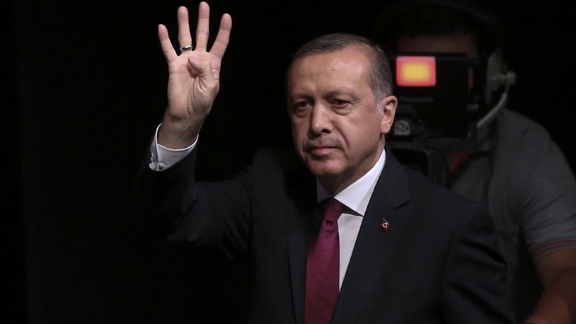 'Erdoğan'ın 'Rabia'sı Arapların dalga konusu oldu!'