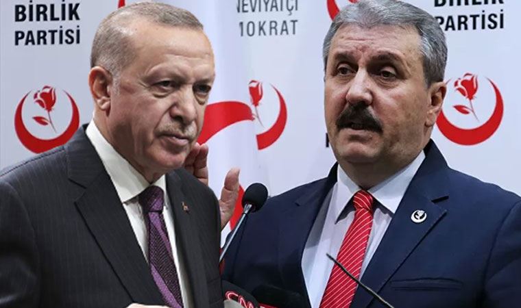 Cumhur İttifakı'nda kriz! Erdoğan’dan Mustafa Destici’ye sert uyarı