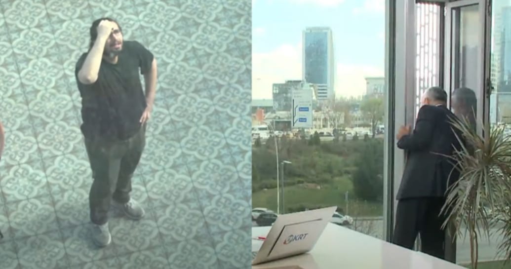 Ünlü sunucu canlı yayında camdan seslendi! Hani gençler iş beğenmiyordu?