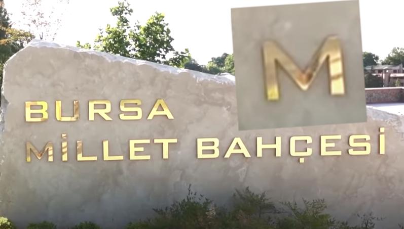 Millet bahçesinin “M”sini çaldı: Mahkeme harfin parasını istedi, o da "ödeyemem" dedi
