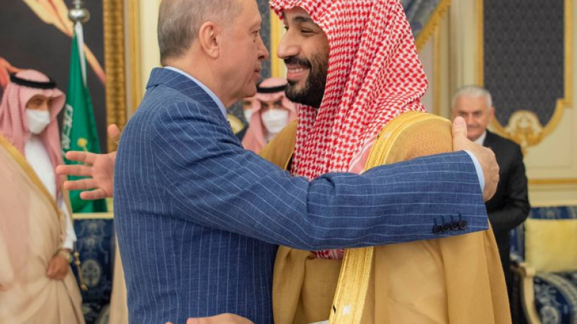 Erdoğan'a Suudi Arabistan tepkisi: "Katille kucaklaşmaya gider koşa koşa"