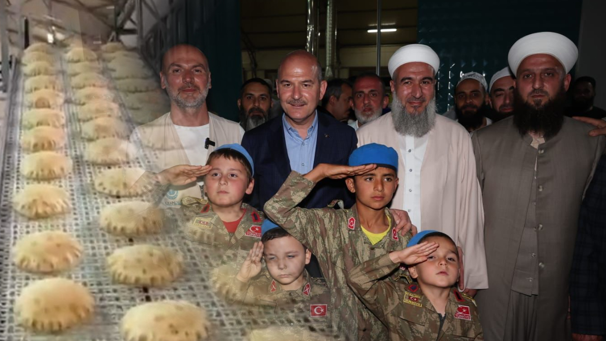Bakan Soylu’nun “Suriye’ye 100 bin ekmek” paylaşımına tepki yağdı: “Vatandaş 50 kuruş daha ucuz ekmek için sıra beklerken…”