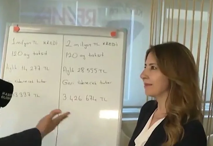 Ev almak hayal bile değil! Konut kredisiyle ev almak için en az 100 bin lira maaş...