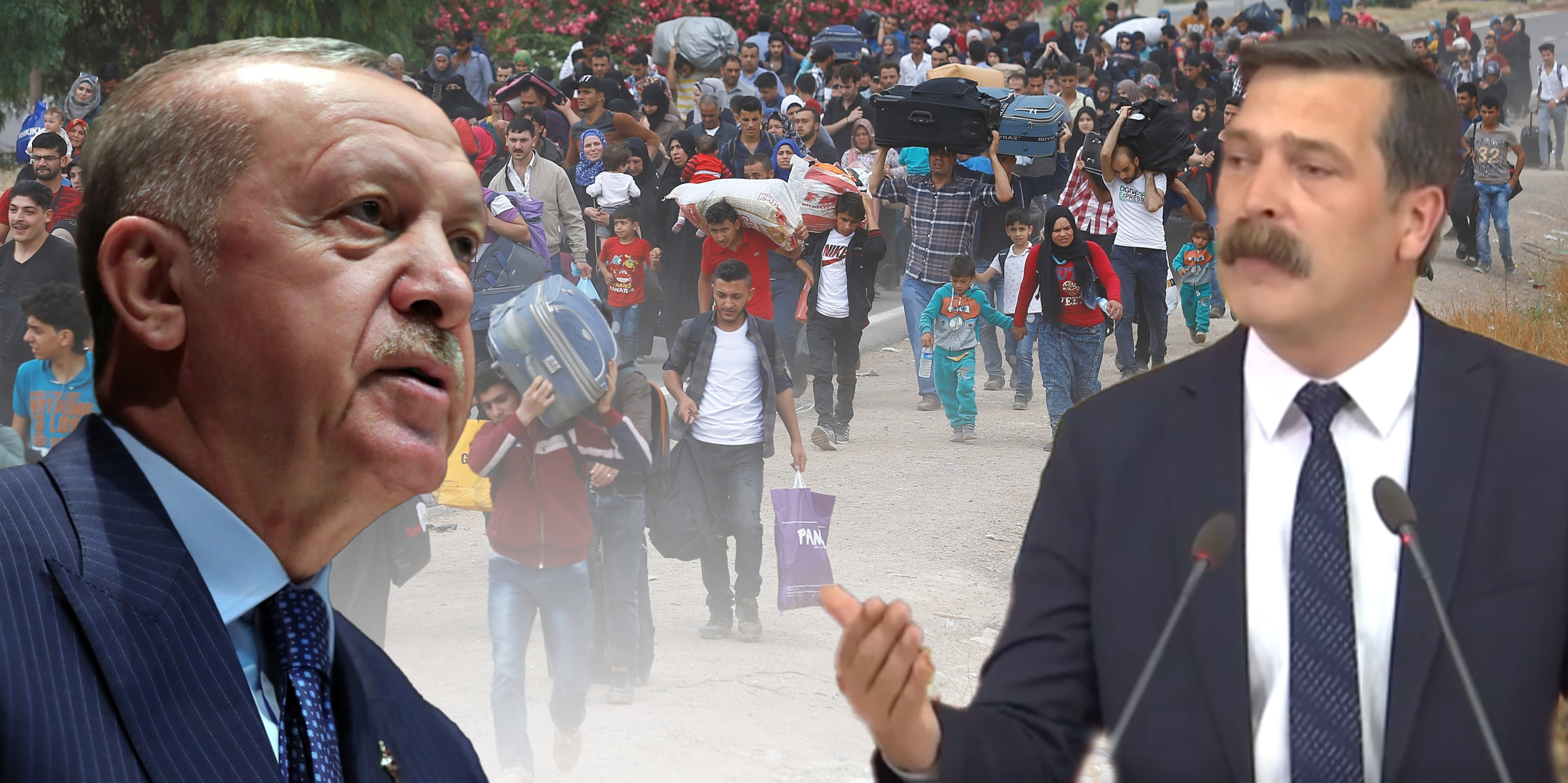 TİP Genel Başkanı Erkan Baş: "Saray rejimi, Türkiye'yi emperyalistlerin mülteci kampı haline getirdi!"