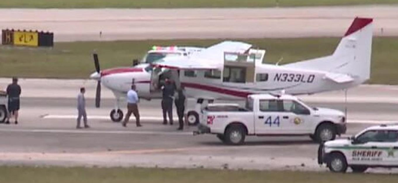 Havada mucize kurtuluş! Pilot rahatsızlandı, uçağı bakın kim indirdi...