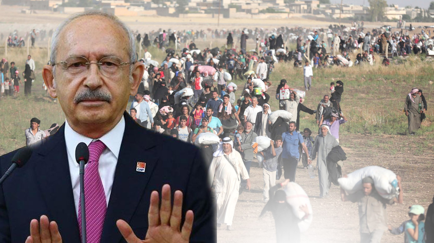 Kılıçdaroğlu "2 yıl içinde göndereceğiz" dedi ve ekledi: "Sığınmacı hapishanesine döndürüldük!"