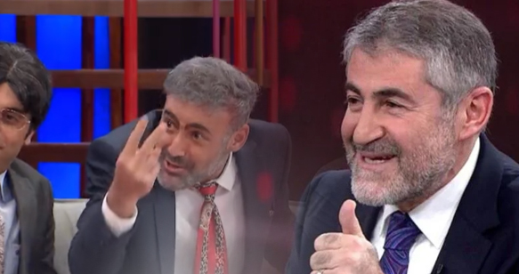 Nebati skeci Nebati'yi güldürdü... "Keyifle izledim ama ışıltıyı göremedim"
