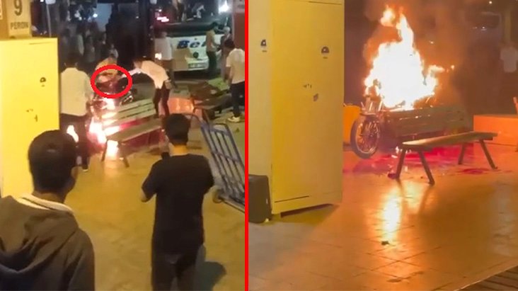 Yer Adana: Yanan motoru şalgam ile söndürdüler...