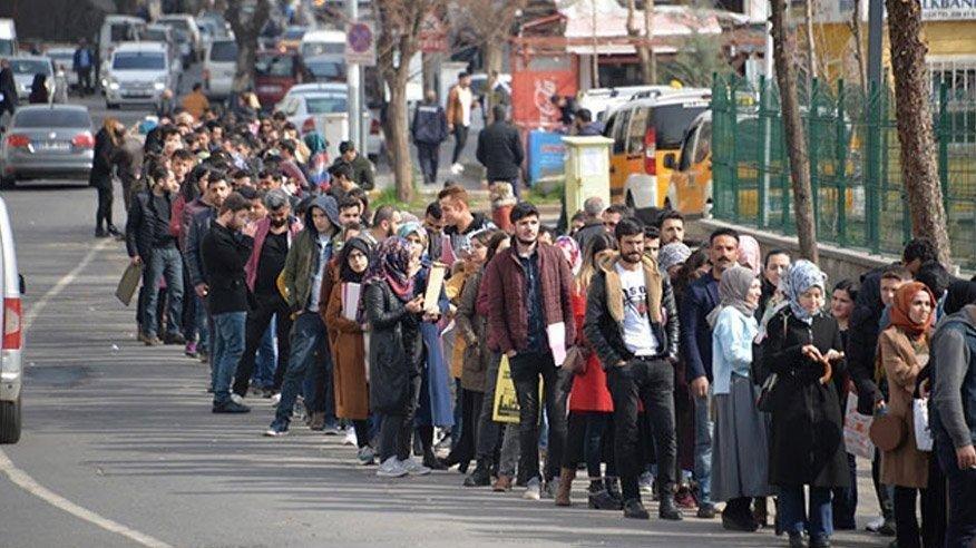 TÜİK'e göre 3 milyon 845 bin işsiz var