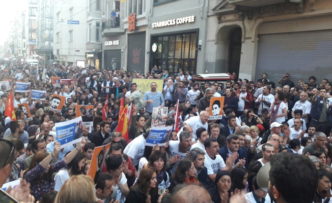 Gez'nin 4. yıldönümünde İstiklâl Caddesi’nde yürüyüş