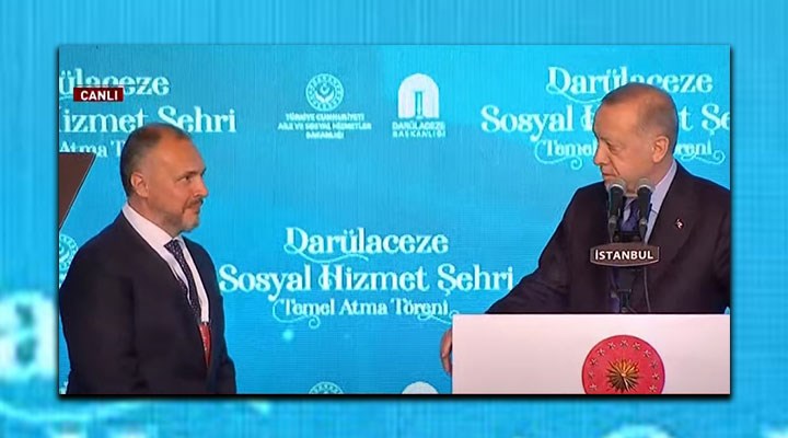 Erdoğan’dan canlı yayında müteahhitte azar: "Ne diyor bu ya... Bu müteahhitti değiştirelim biz"