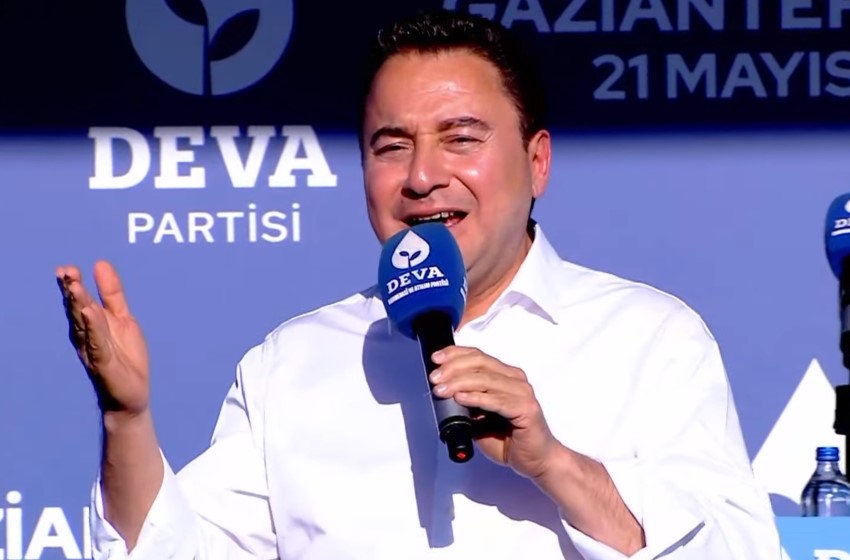 DEVA Partisi meydanlarda...Babacan ilk mitinginde Gaziantep'ten seslendi