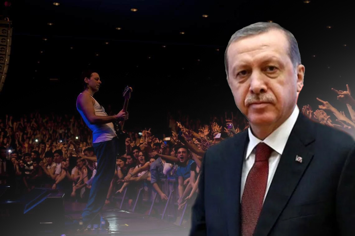 Eğlence, festival, müzik yasak ama... Erdoğan, Duman grubunun müziğiyle gençleri selamladı