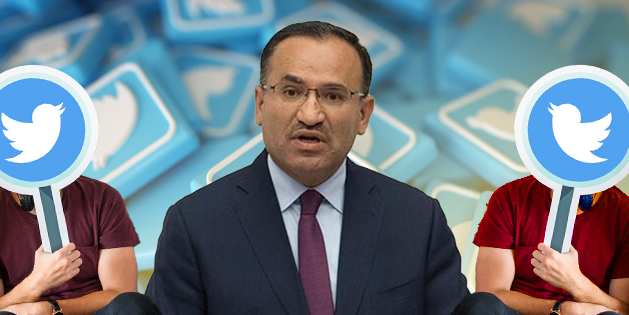 "Tweet attı diye kimseye soruşturma açılmadı" demişti... Bekir Bozdağ'a tek cümlelik Twitter önergesi