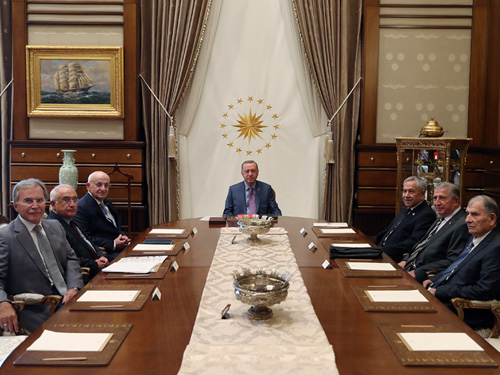 Saray'da toplantı... Cumhurbaşkanlığı YİK üyeleri 6 ay sonra bir arada