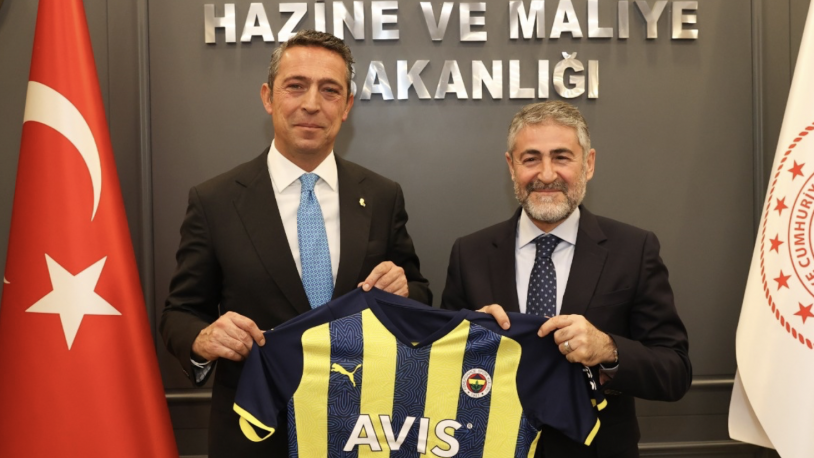 Ali Koç ve Fenerbahçe yönetiminden Nebati'ye ziyaret