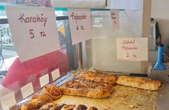 Boş baklava, boş tost, boş içli köfte... Şimdi de dünkü poğaça...