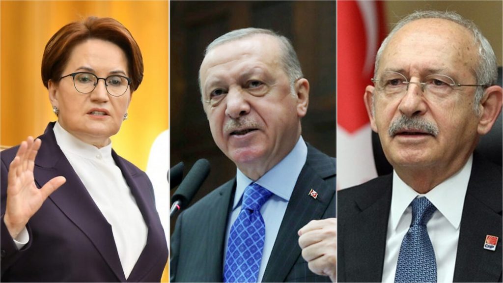 Son seçim anketinden çarpıcı sonuç: Akşener ve Kılıçdaroğlu, Erdoğan'ı geçti