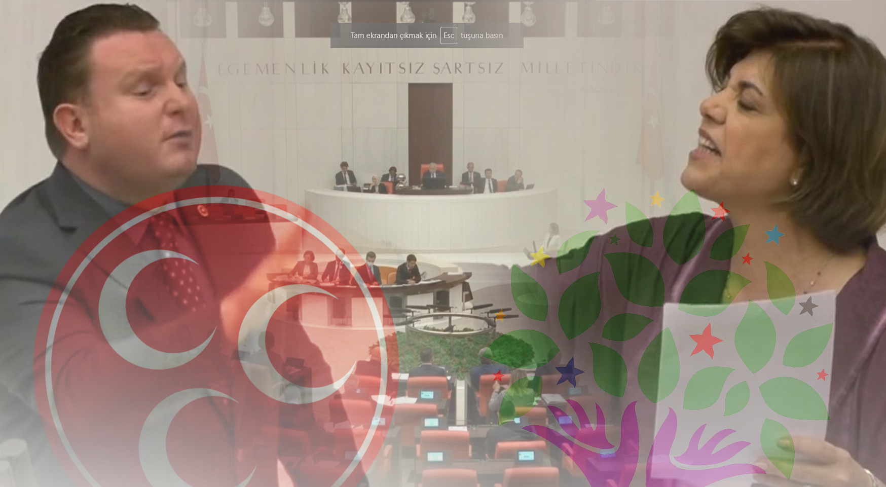 HDP ve MHP'li vekiller birbirine girdi... Meclis'te kadın cinayetleri görüşüldü, tansiyon yükseldi!