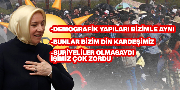 AKP'li vekil mültecilerle ilgili konuştu: "Türkiye, mülteciler için cazibe merkezi"