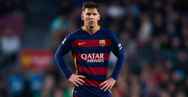 Lionel Messi hakim karşısında