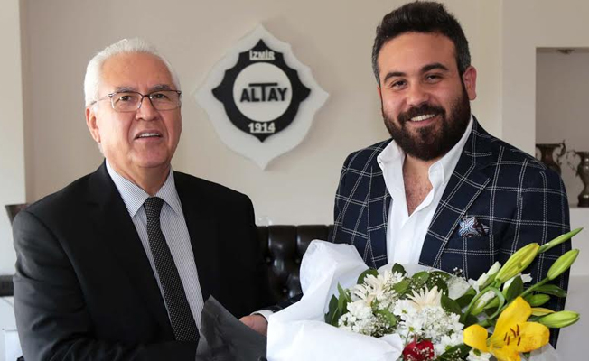Başkan Selvitopu’ndan Şampiyon Altay’a kutlama ziyareti