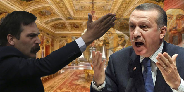 Erkan Baş'tan Erdoğan'a sert sözler: "Yıldız Sarayı'ndaki baykuşlar gibi, memleketi satan Vahdettinler gibi..."
