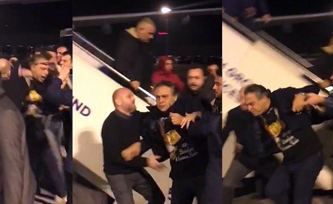 Barbaros Şansal'ı Atatürk Havalimanı'nda darp edenlere 5 yıl 4'er aya kadar hapis istemi